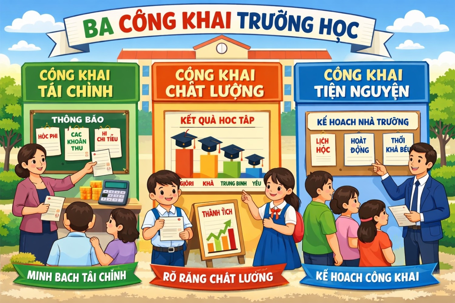 Ba công khai năm học 2025-2026